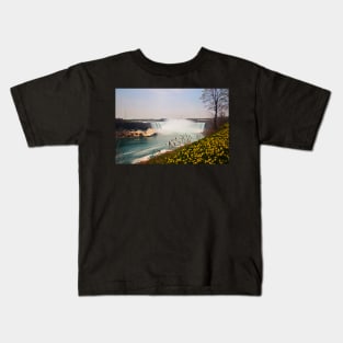 Niagara Falls Horseshoe falls Kids T-Shirt